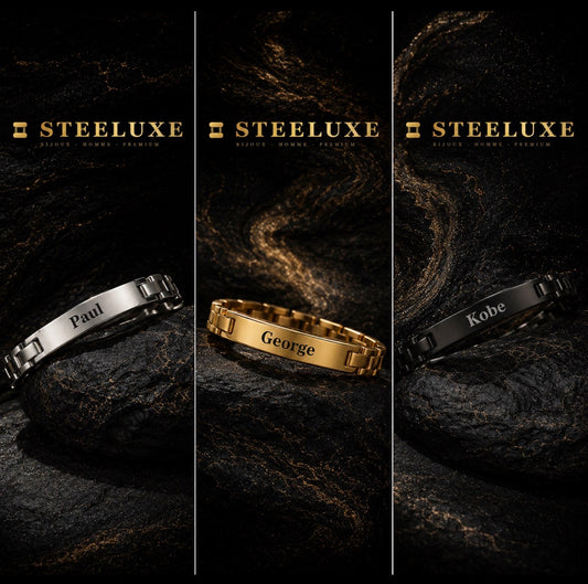 Le Bracelet Steeluxe — Gravé à Ton Prénom